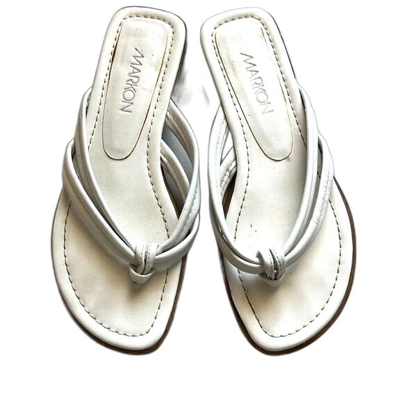 Markon Flat Flip Flop White Size 6 M - Picture 1 of 4